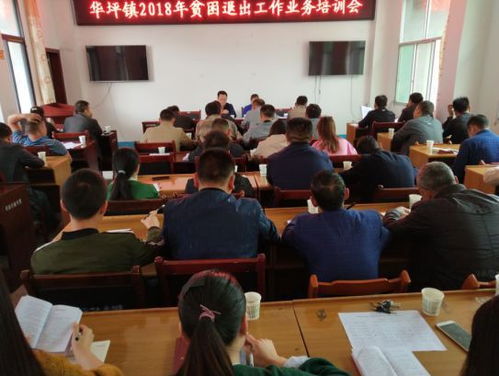 華坪鎮(zhèn)召開(kāi)2018年貧困退出工作業(yè)務(wù)培訓(xùn)會(huì)
